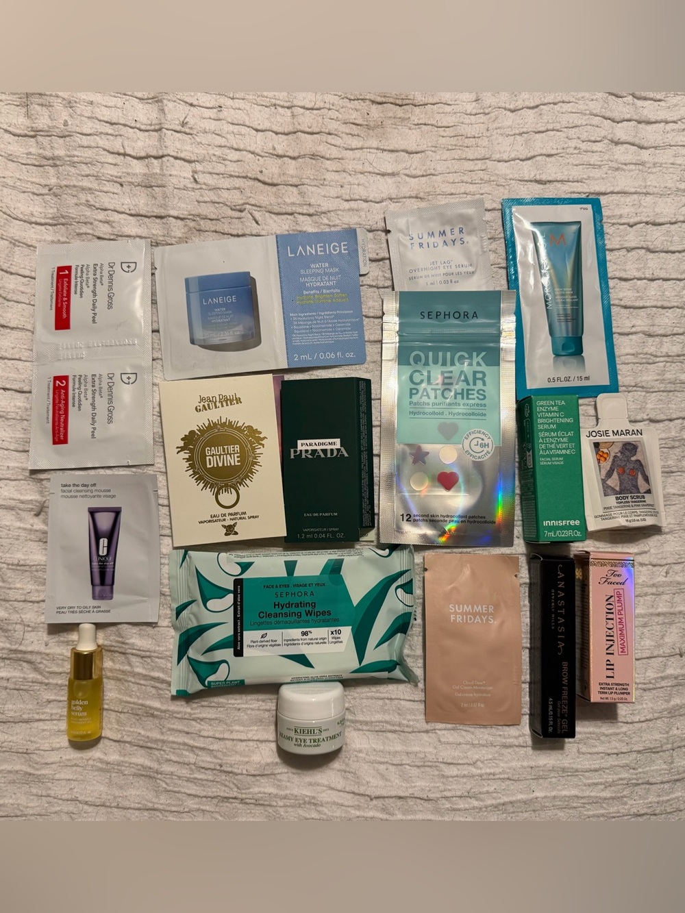 Sephora Beauty Sample Lot